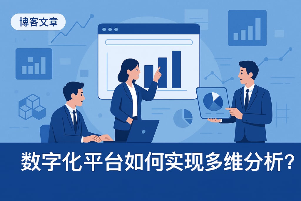 数字化平台如何实现多维分析？企业业务场景应用