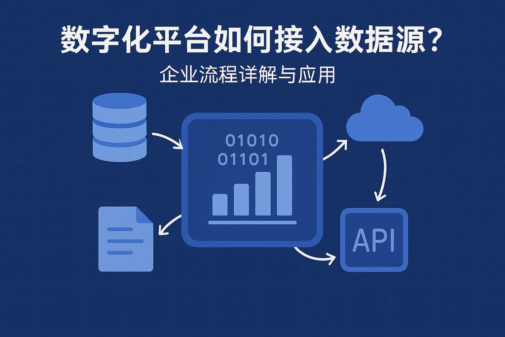 数字化平台如何接入数据源？企业流程详解与应用
