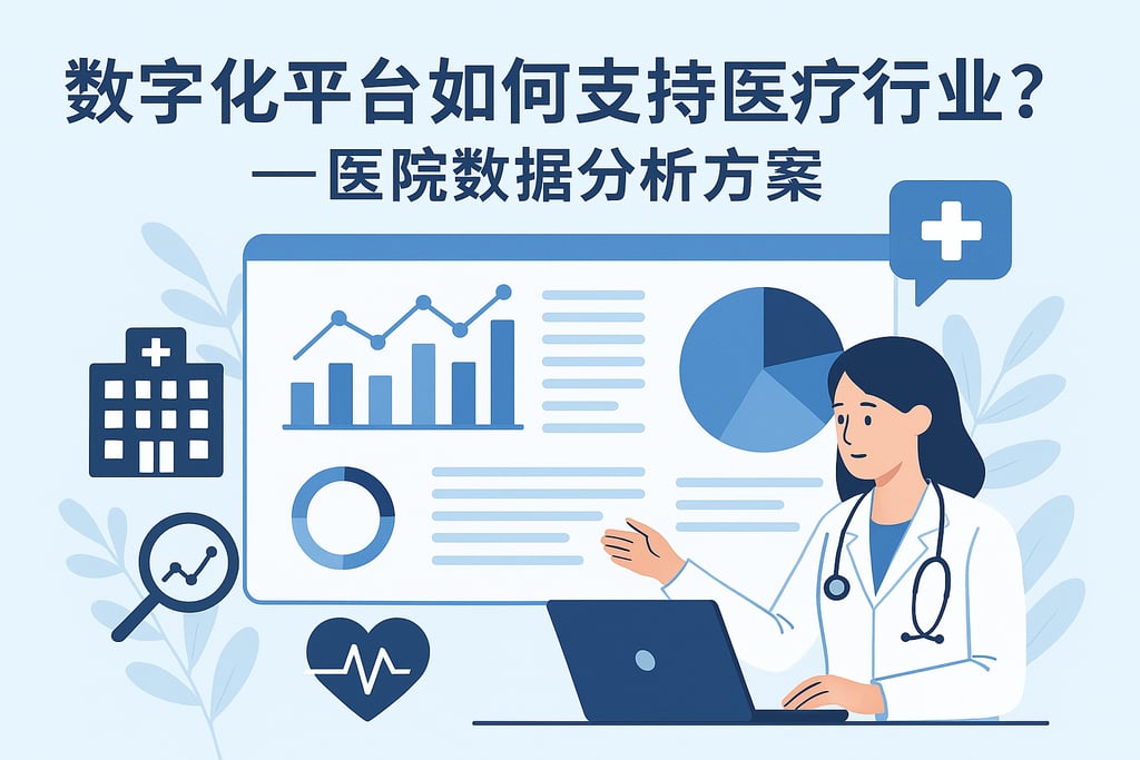数字化平台如何支持医疗行业？医院数据分析方案