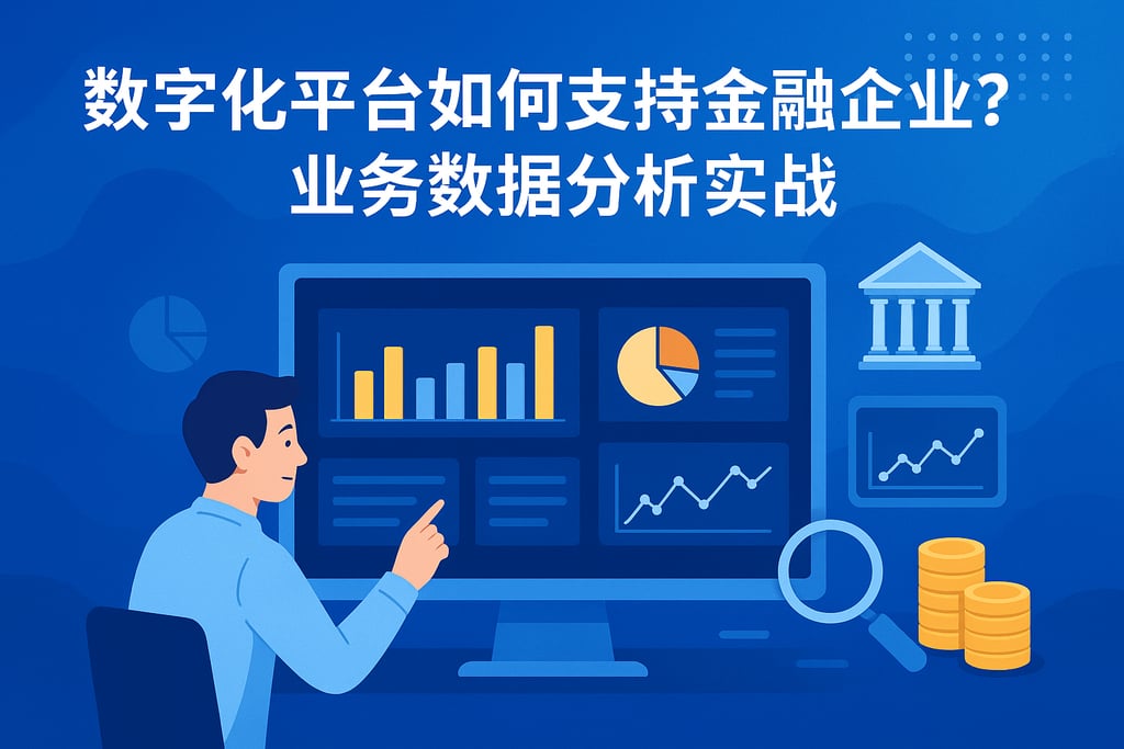 数字化平台如何支持金融企业？业务数据分析实战