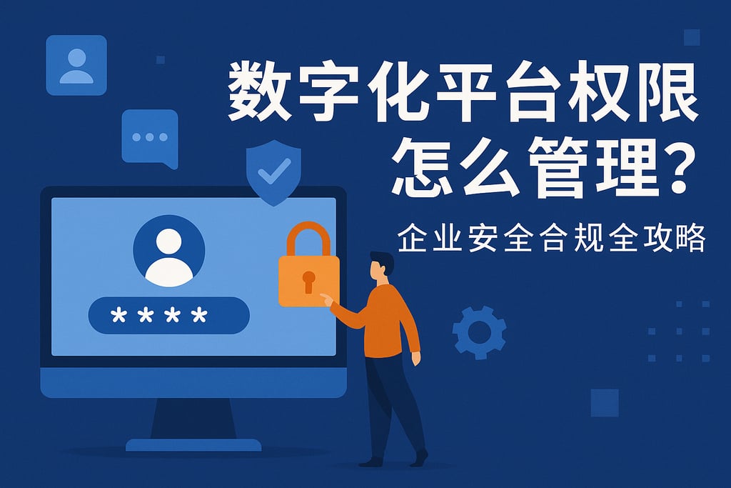 数字化平台权限怎么管理？企业安全合规全攻略