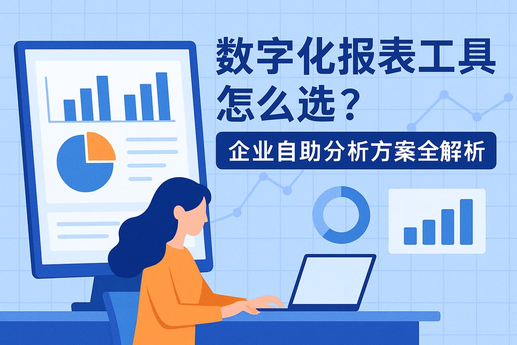 数字化报表工具怎么选？企业自助分析方案全解析