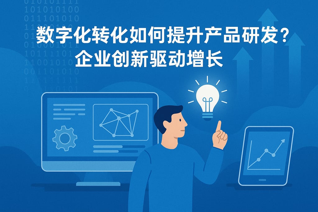数字化转型如何提升产品研发？企业创新驱动增长