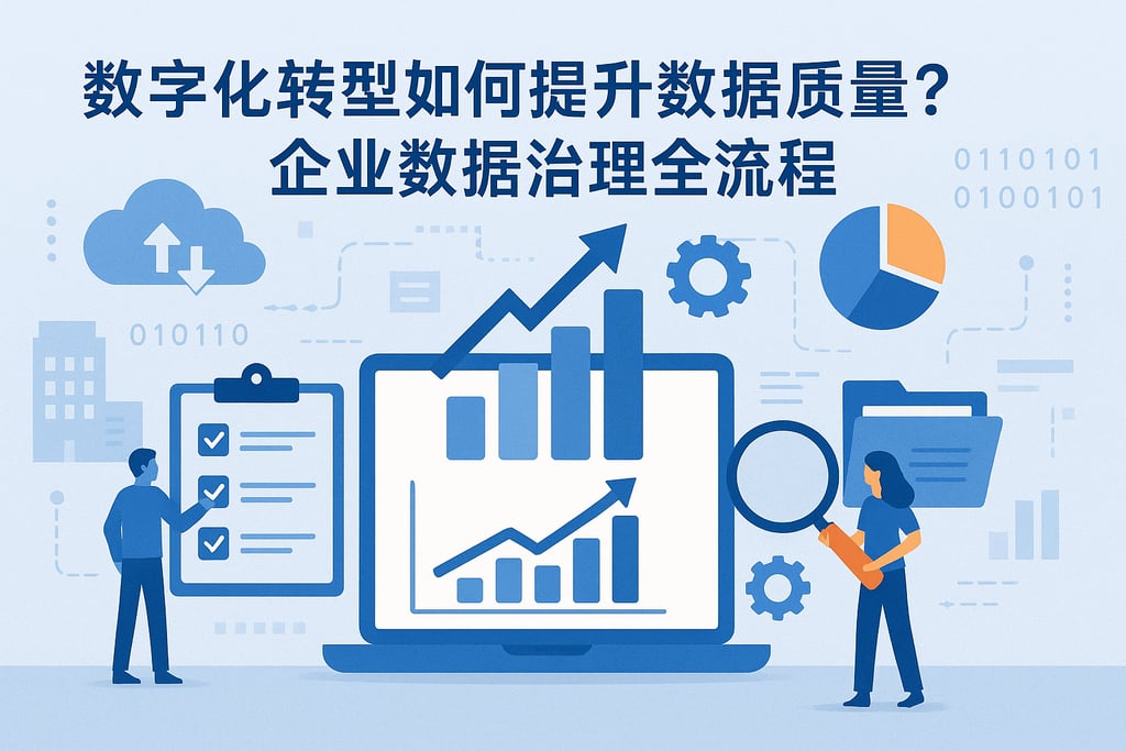 数字化转型如何提升数据质量？企业数据治理全流程