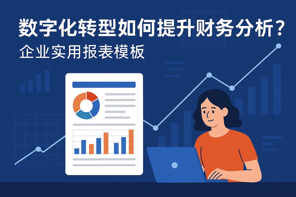 数字化转型如何提升财务分析？企业实用报表模板