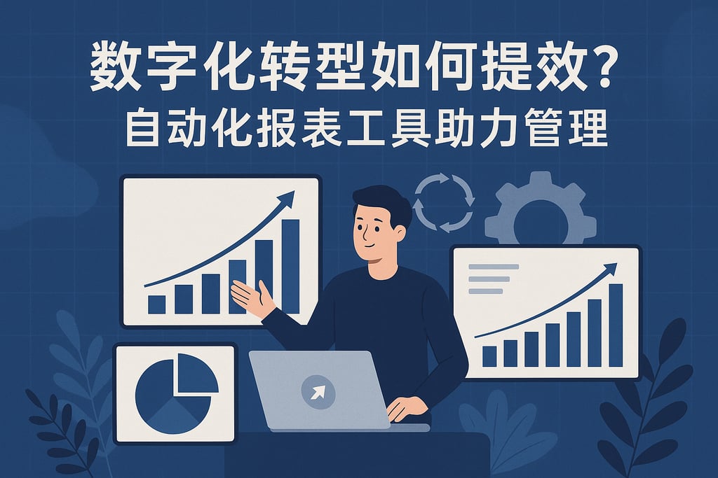 数字化转型如何提效？自动化报表工具助力管理