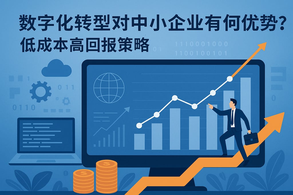 数字化转型对中小企业有何优势？低成本高回报策略