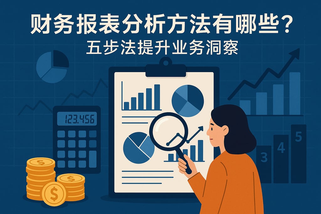 财务报表分析方法有哪些？五步法提升业务洞察