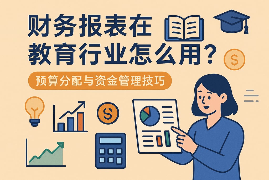 财务报表在教育行业怎么用？预算分配与资金管理技巧