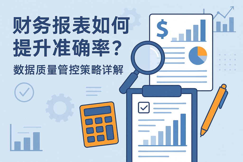财务报表如何提升准确率？数据质量管控策略详解
