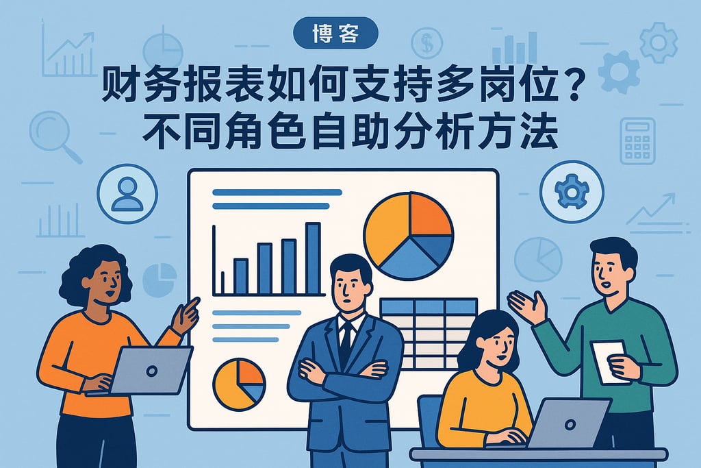 财务报表如何支持多岗位？不同角色自助分析方法