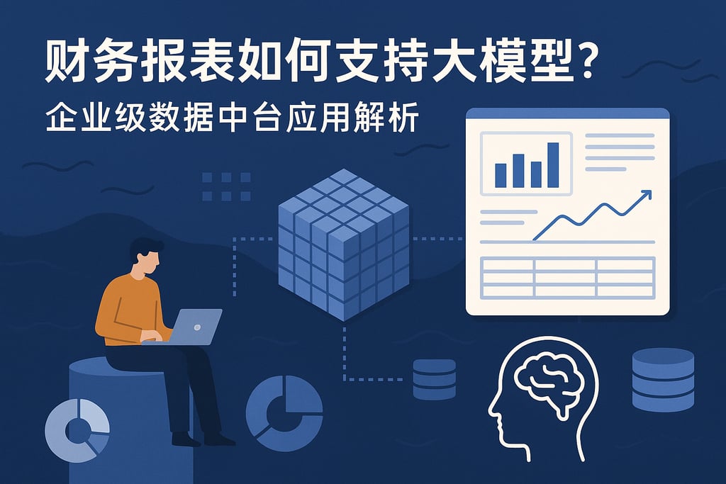财务报表如何支持大模型？企业级数据中台应用解析