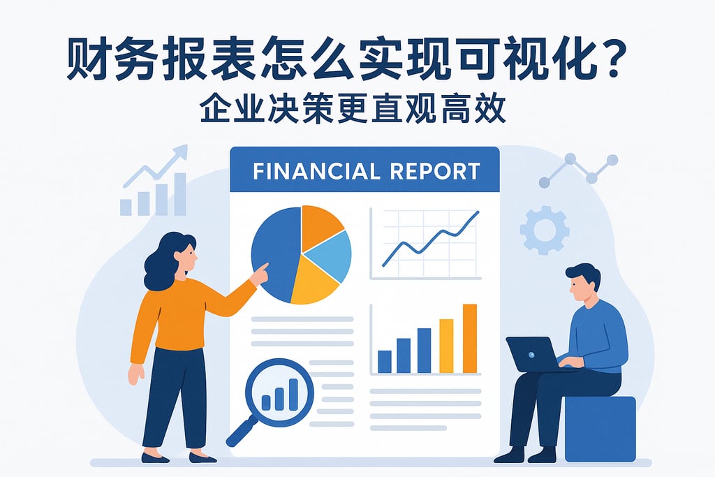 财务报表怎么实现可视化？企业决策更直观高效