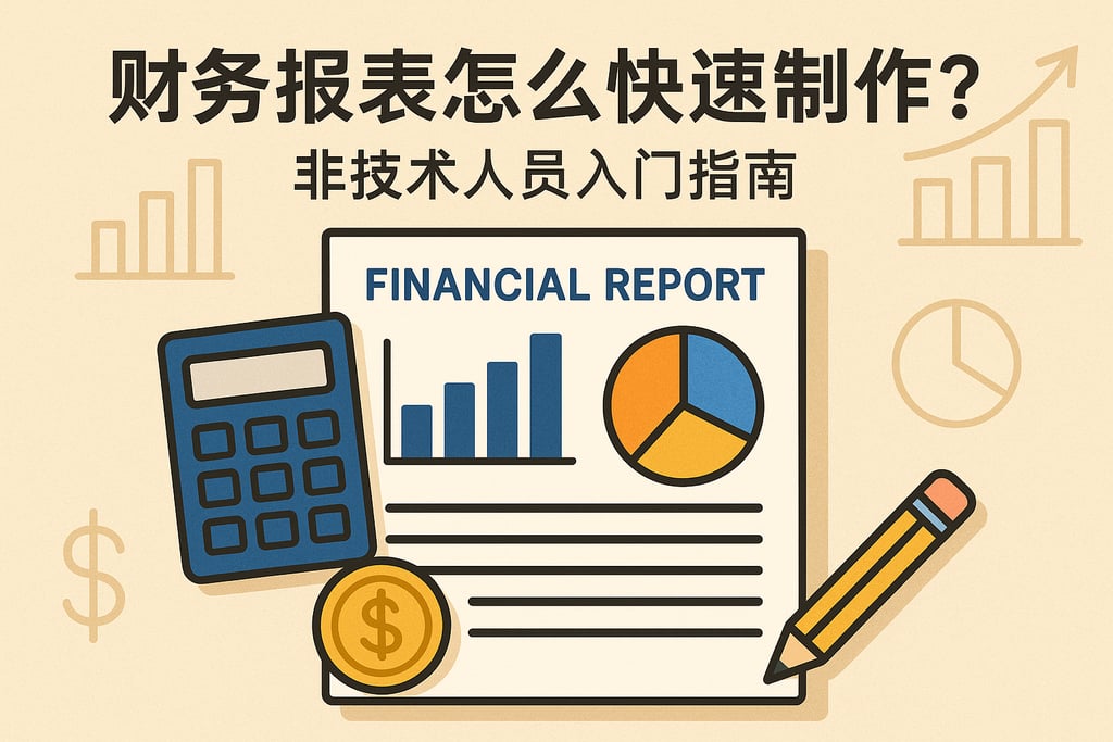 财务报表怎么快速制作？非技术人员入门指南