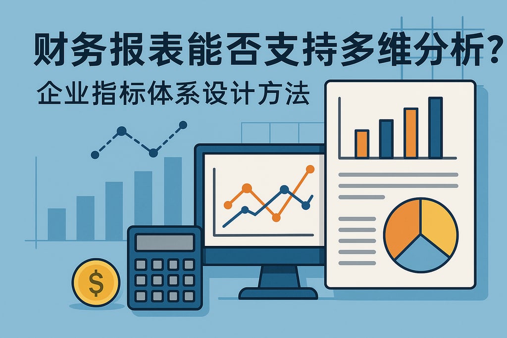 财务报表能否支持多维分析？企业指标体系设计方法