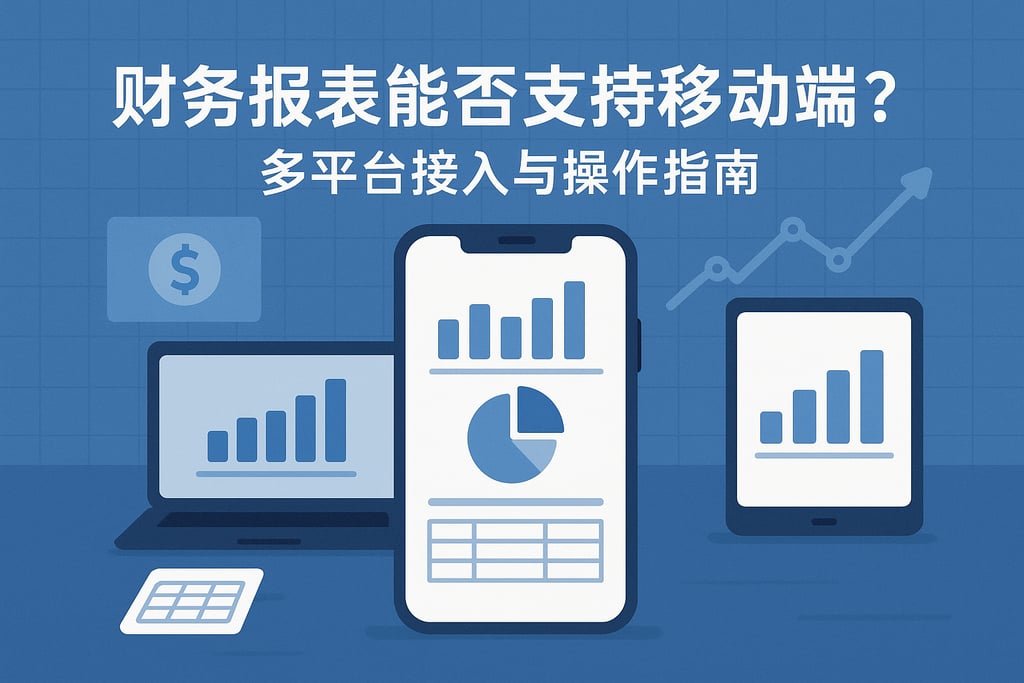 财务报表能否支持移动端？多平台接入与操作指南