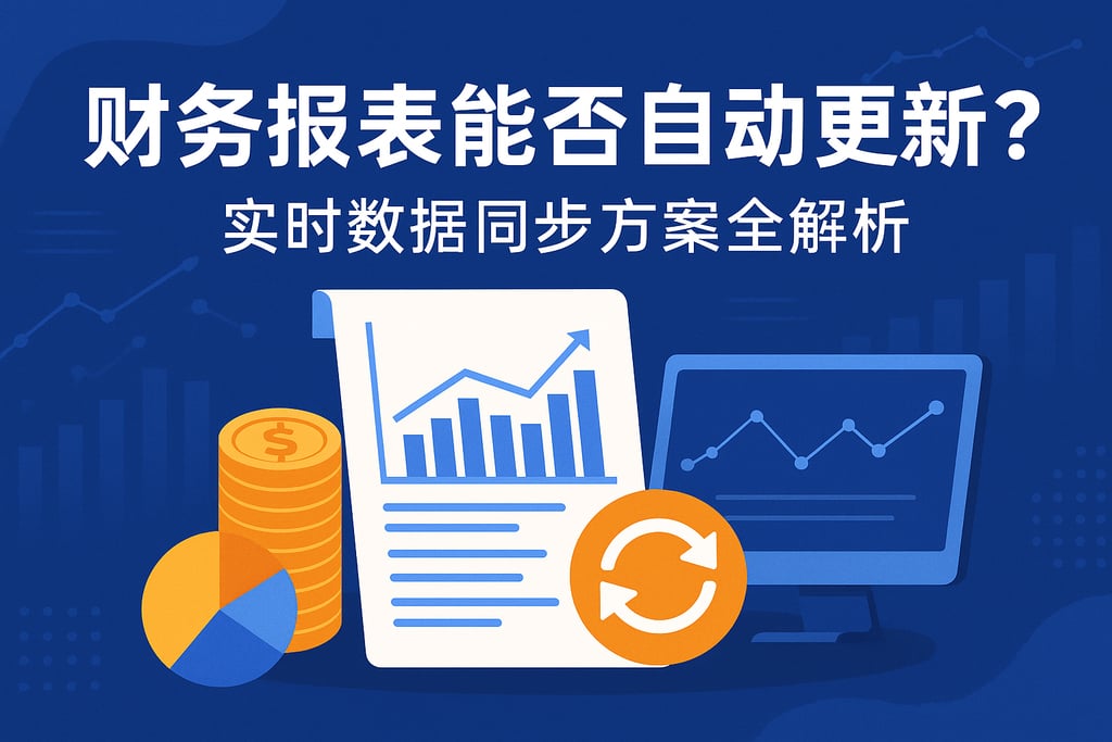 财务报表能否自动更新？实时数据同步方案全解析