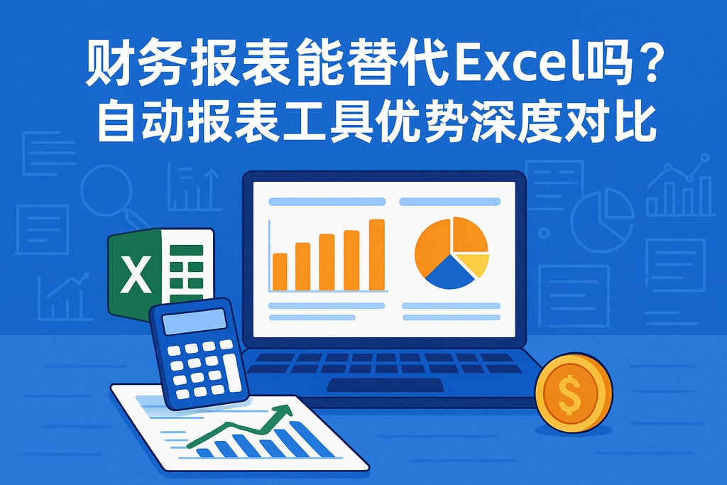 财务报表能替代Excel吗？自动报表工具优势深度对比