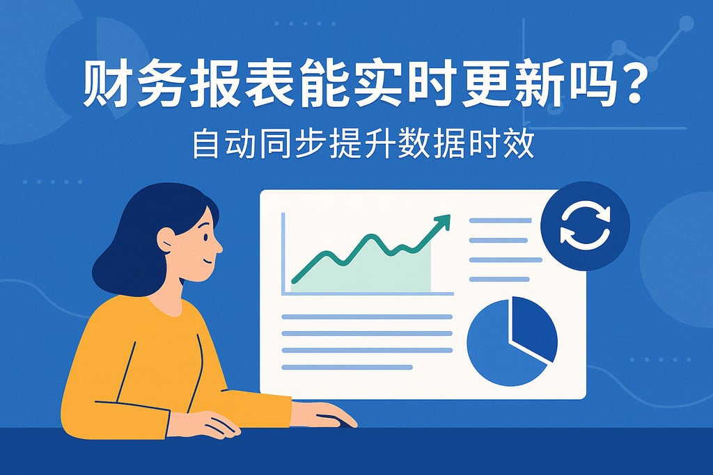 财务报表能实时更新吗？自动同步提升数据时效 - FineReport报表知识库