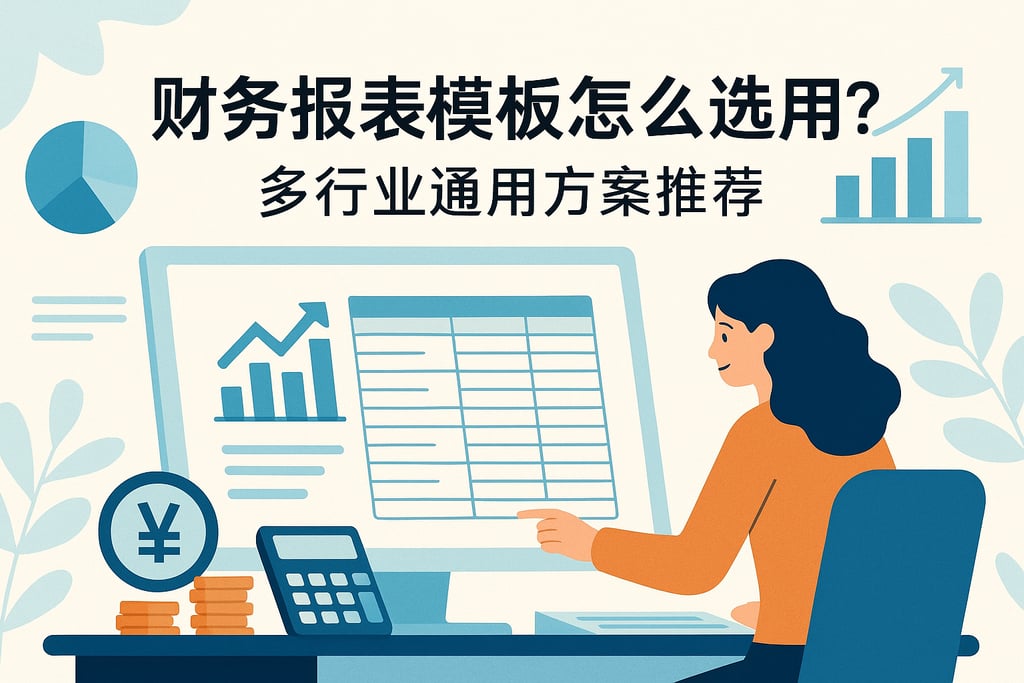 财务报表模板怎么选用？多行业通用方案推荐