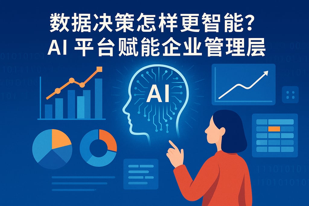 数据决策怎样更智能？AI平台赋能企业管理层
