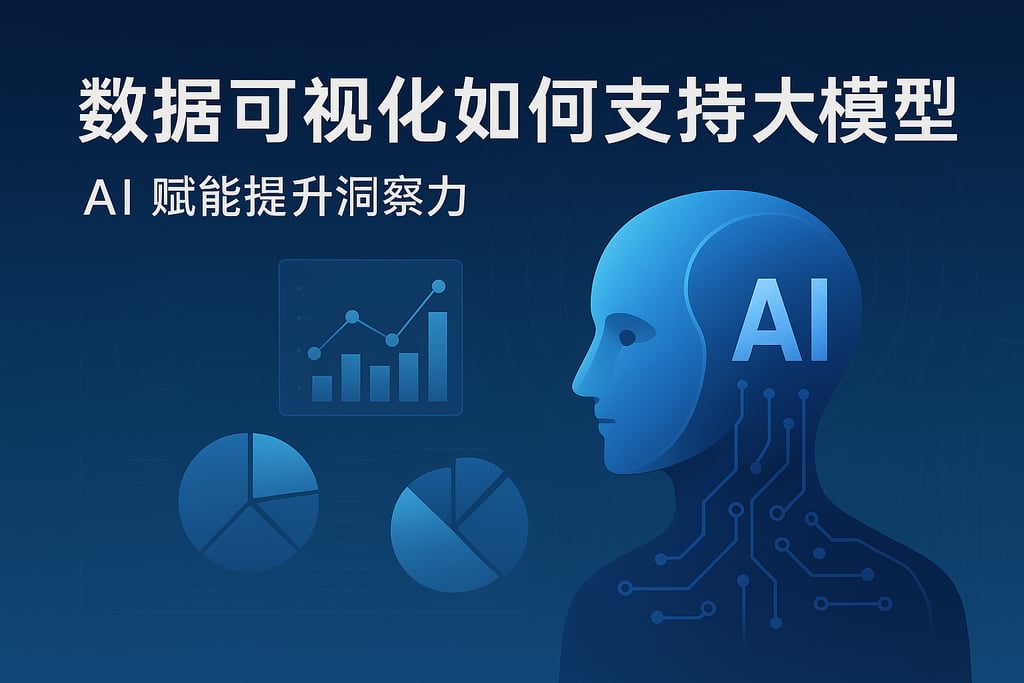 数据可视化如何支持大模型？AI赋能提升洞察力
