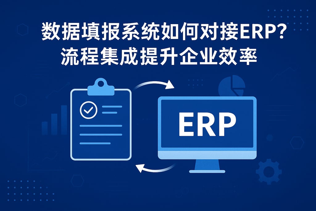 数据填报系统如何对接ERP？流程集成提升企业效率