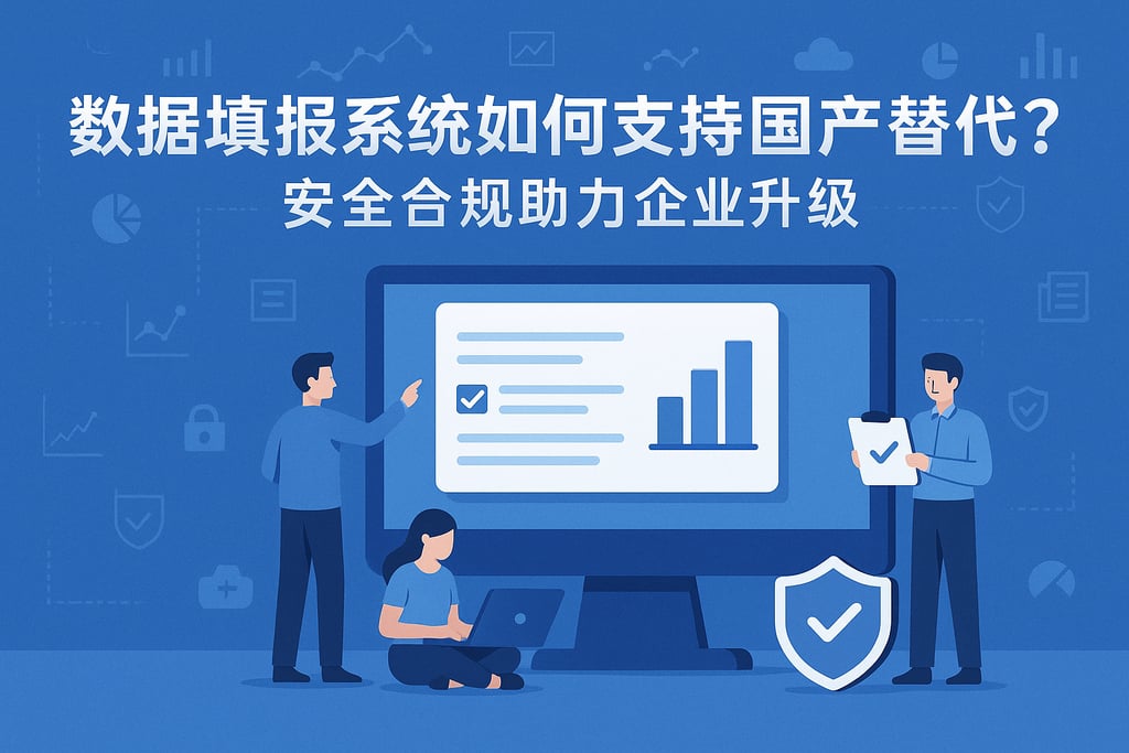 数据填报系统如何支持国产替代？安全合规助力企业升级