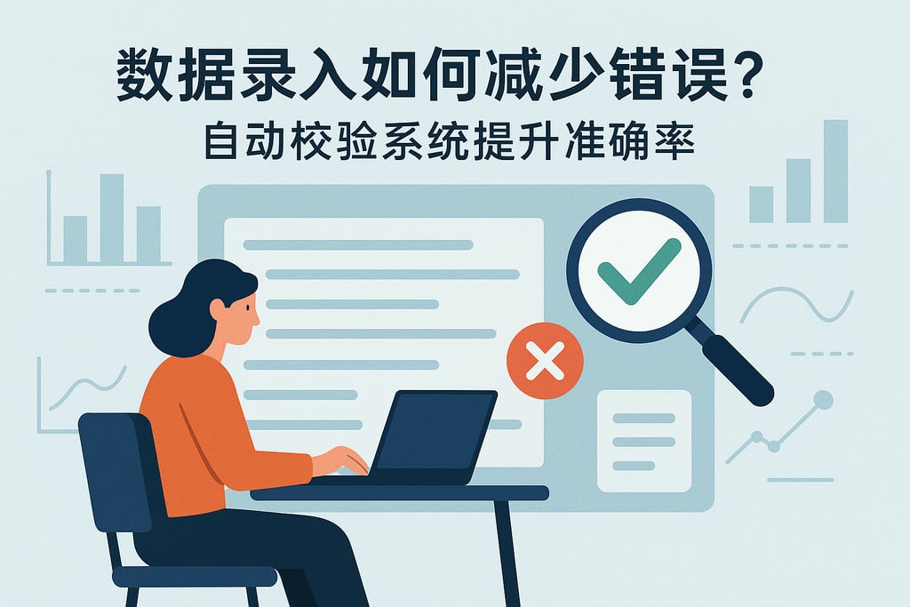 数据录入如何减少错误？自动校验系统提升准确率