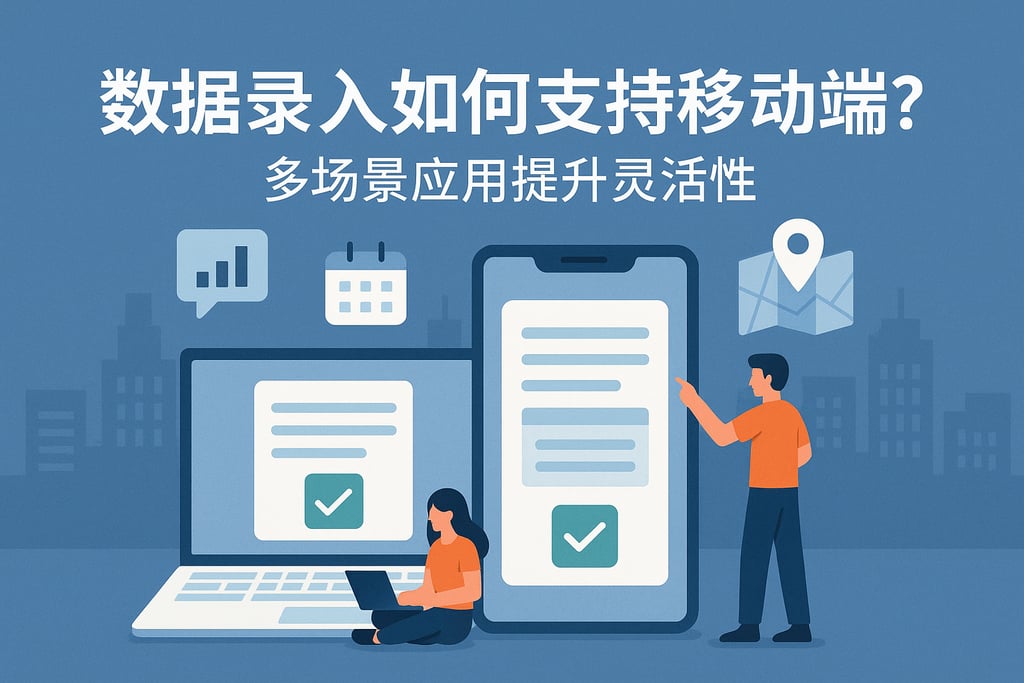数据录入如何支持移动端？多场景应用提升灵活性