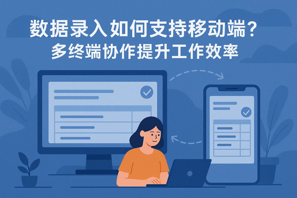 数据录入如何支持移动端？多终端协作提升工作效率