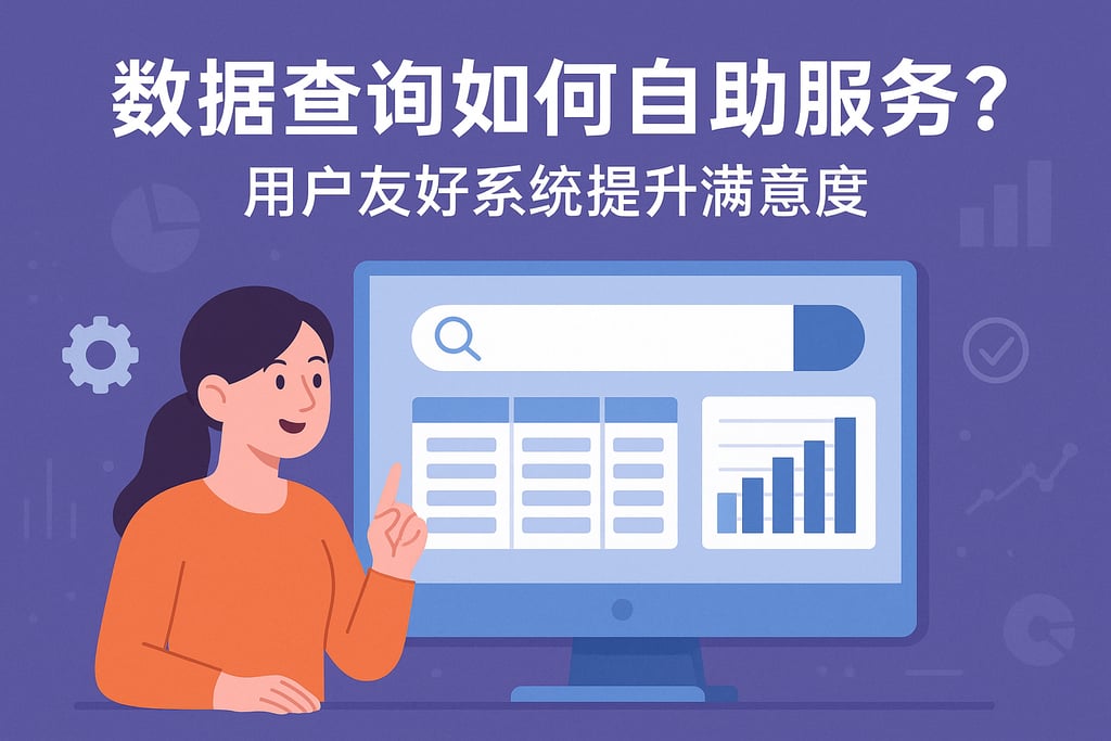 数据查询如何实现自助服务？用户友好系统提升满意度