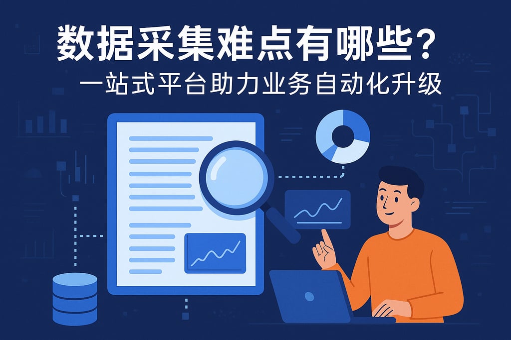 数据采集难点有哪些？一站式平台助力业务自动化升级