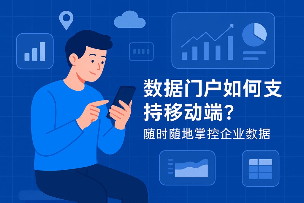 数据门户如何支持移动端？随时随地掌控企业数据