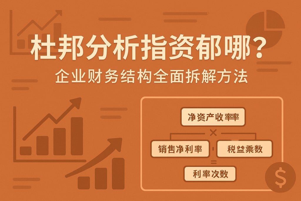 杜邦分析指标有哪些？企业财务结构全面拆解方法