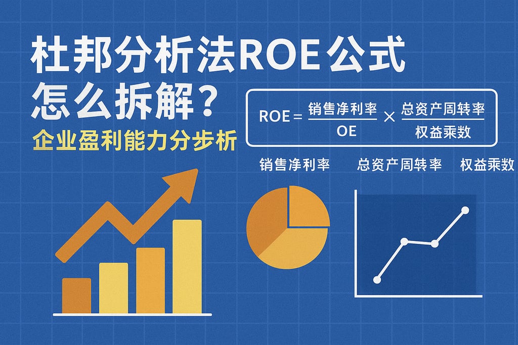 杜邦分析法ROE公式怎么拆解？企业盈利能力分步分析