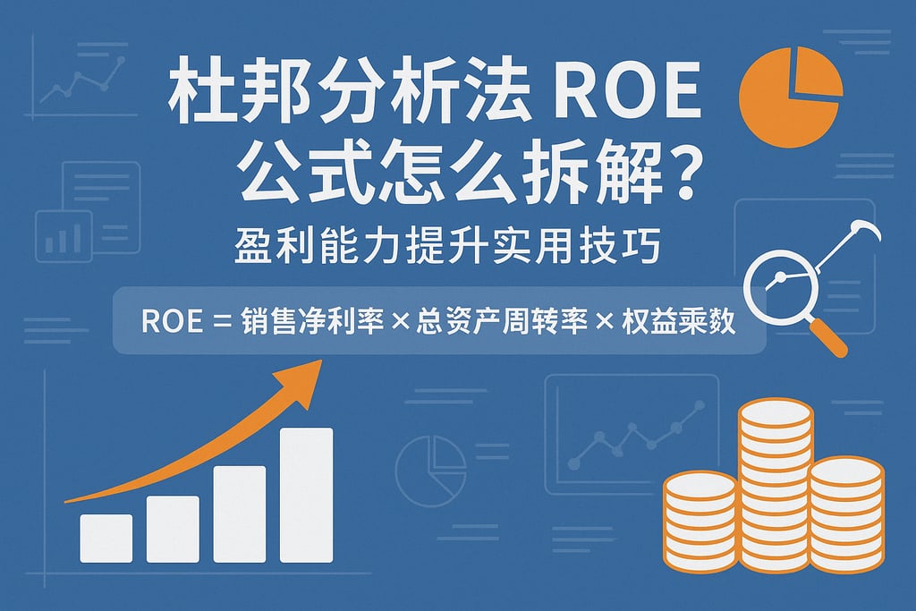 杜邦分析法ROE公式怎么拆解？盈利能力提升实用技巧