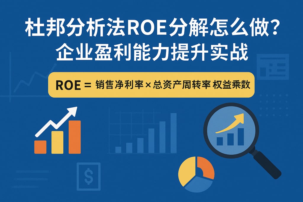 杜邦分析法ROE分解怎么做？企业盈利能力提升实战