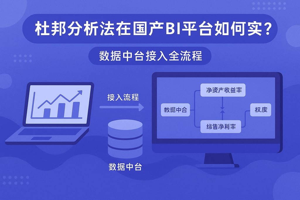 杜邦分析法在国产BI平台如何实现？数据中台接入全流程