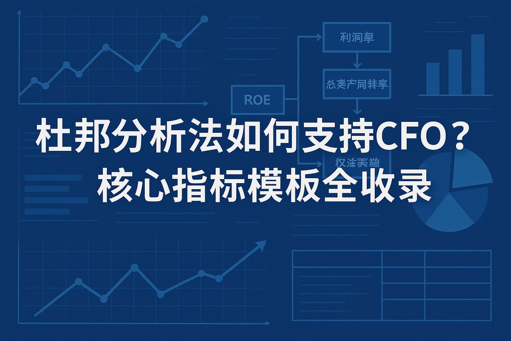 杜邦分析法如何支持CFO决策？核心指标模板全收录