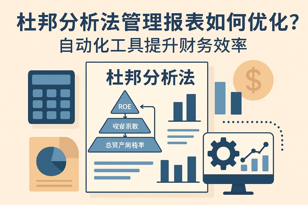 杜邦分析法管理报表如何优化？自动化工具提升财务效率