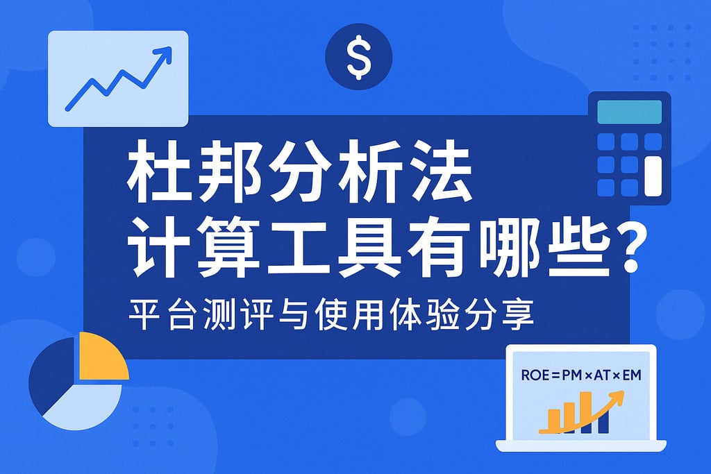 杜邦分析法计算工具有哪些？平台测评与使用体验分享