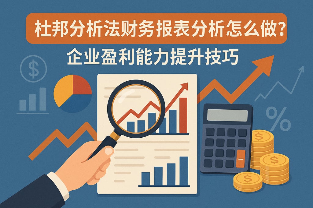 杜邦分析法财务报表分析怎么做？企业盈利能力提升技巧