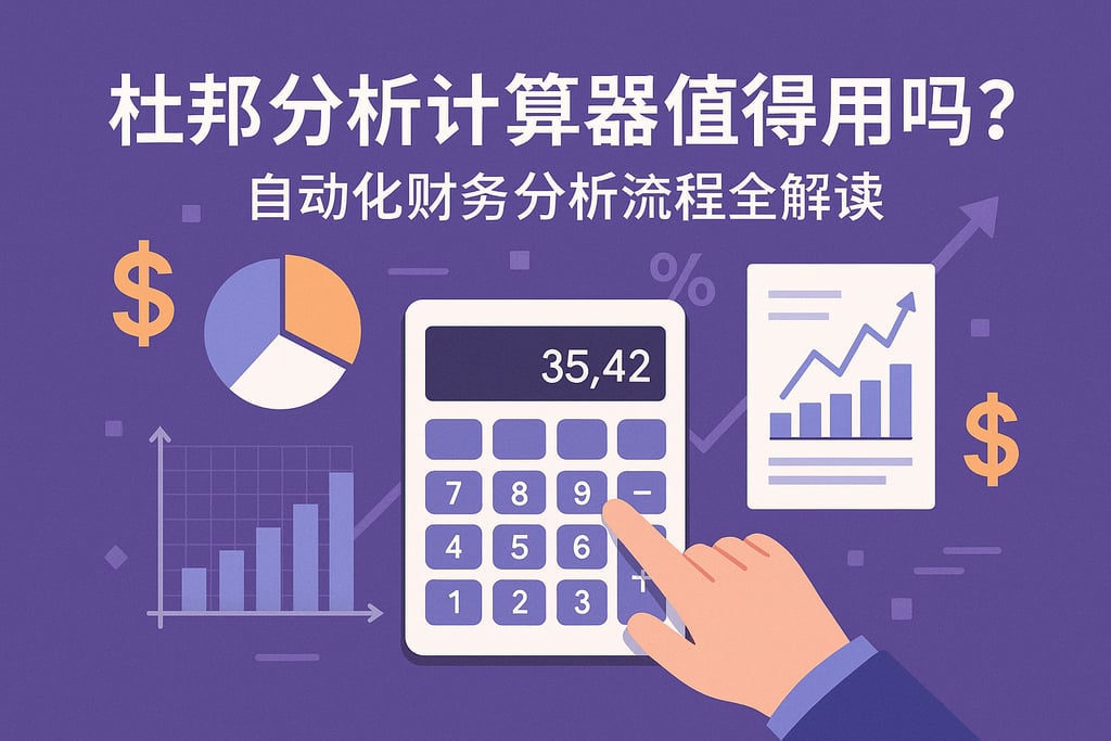 杜邦分析计算器值得用吗？自动化财务分析流程全解读