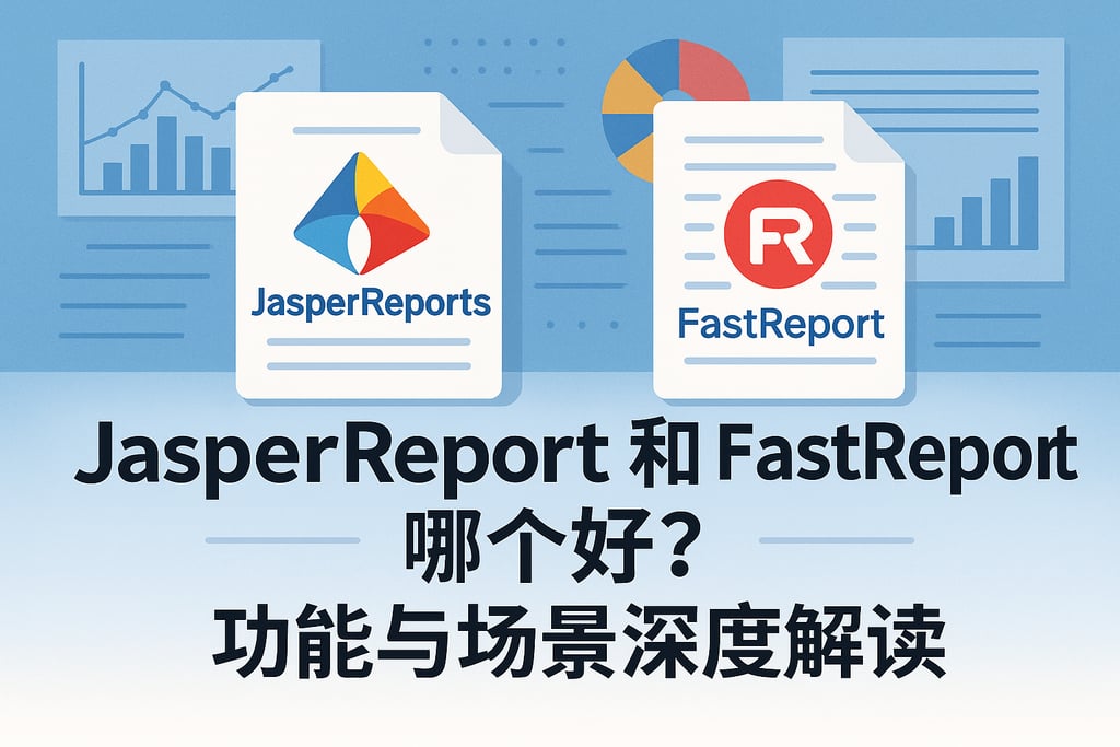 JasperReport和fastreport哪个好？功能与场景深度解读