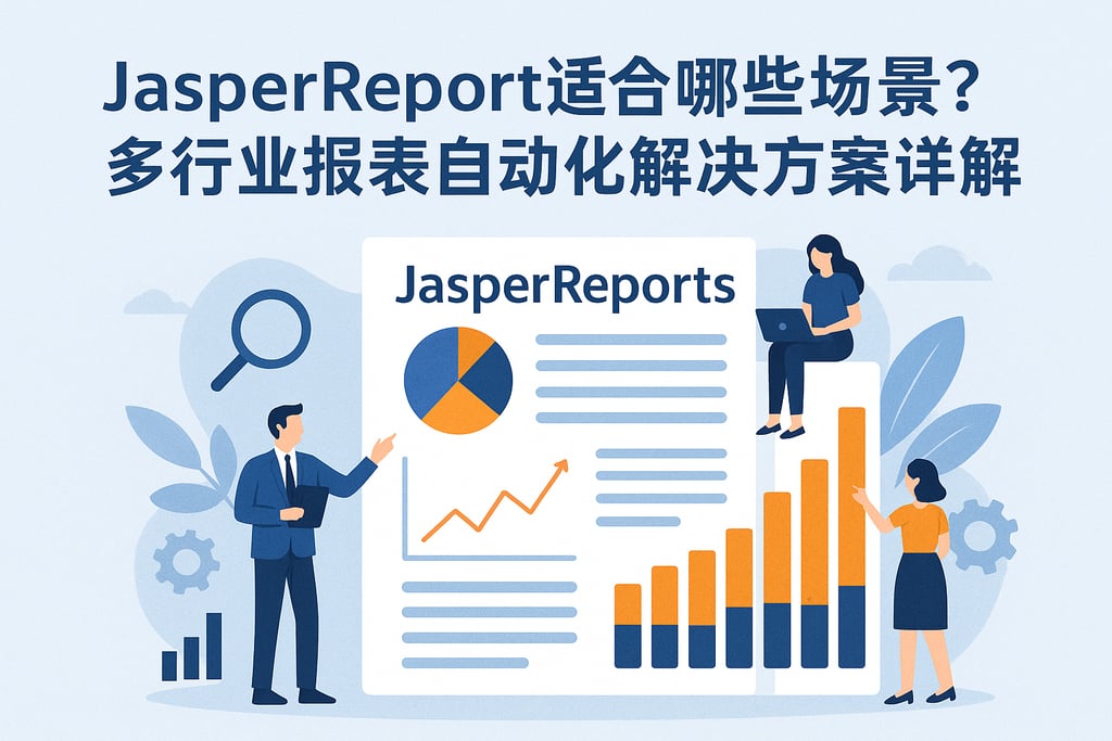 JasperReport适合哪些场景？多行业报表自动化解决方案详解