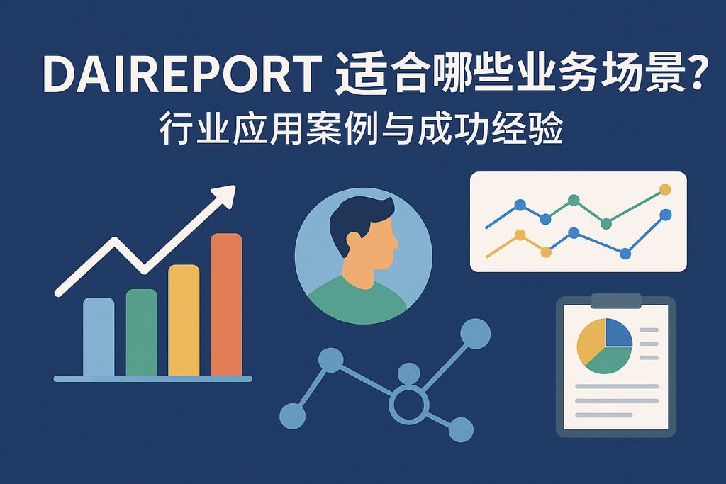 daireport适合哪些业务场景？行业应用案例与成功经验
