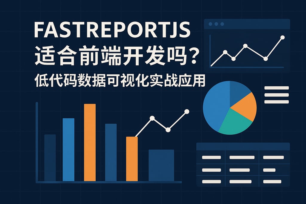 fastreportjs适合前端开发吗？低代码数据可视化实战应用