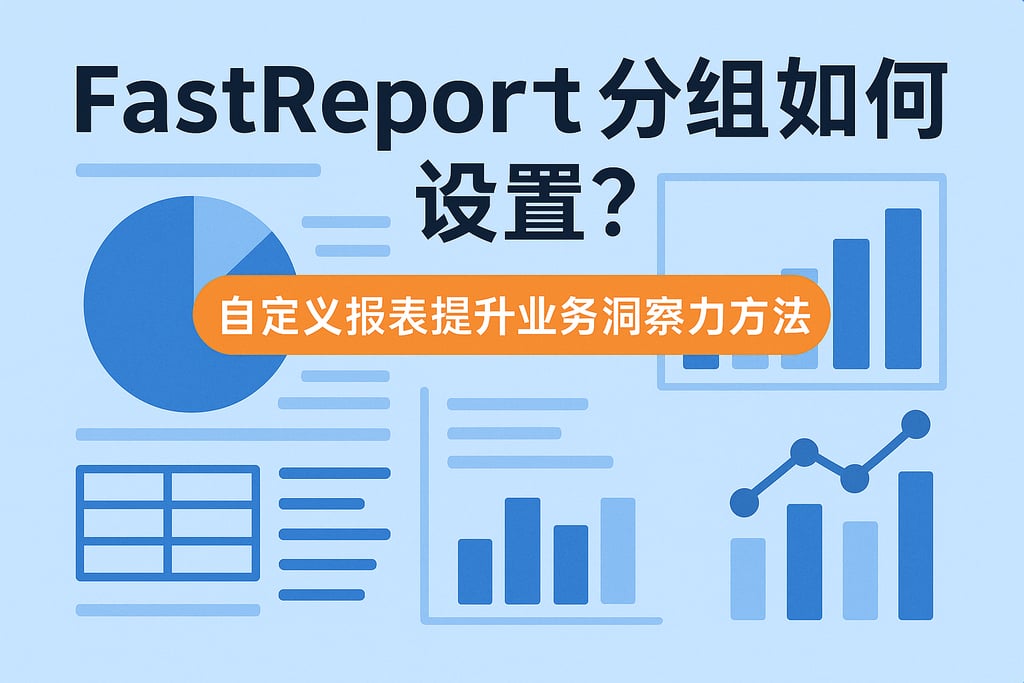 fastreport分组如何设置？自定义报表提升业务洞察力方法