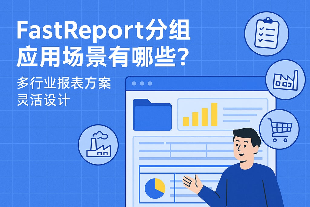 fastreport分组应用场景有哪些？多行业报表方案灵活设计